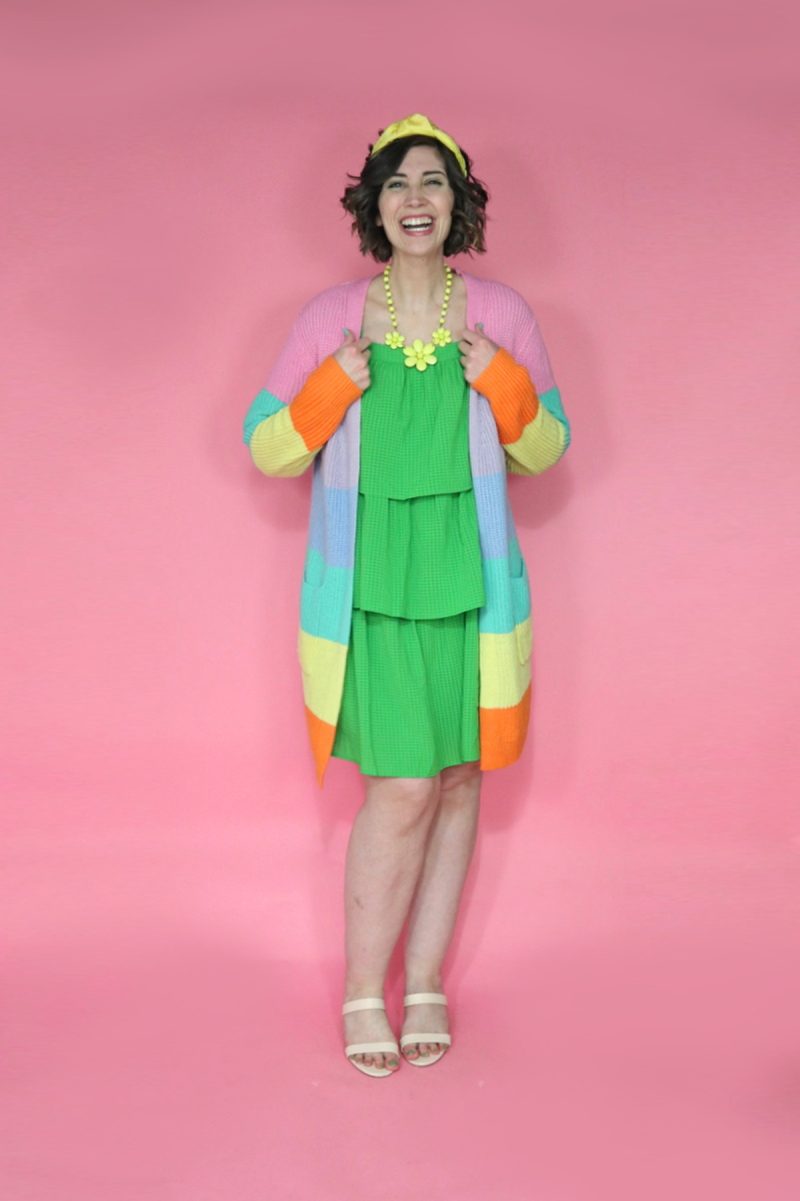 A Colorful (And Thrifted!) Spring Capsule Wardrobe | theoutfitrepeater.com