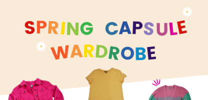 A Colorful (And Thrifted!) Spring Capsule Wardrobe