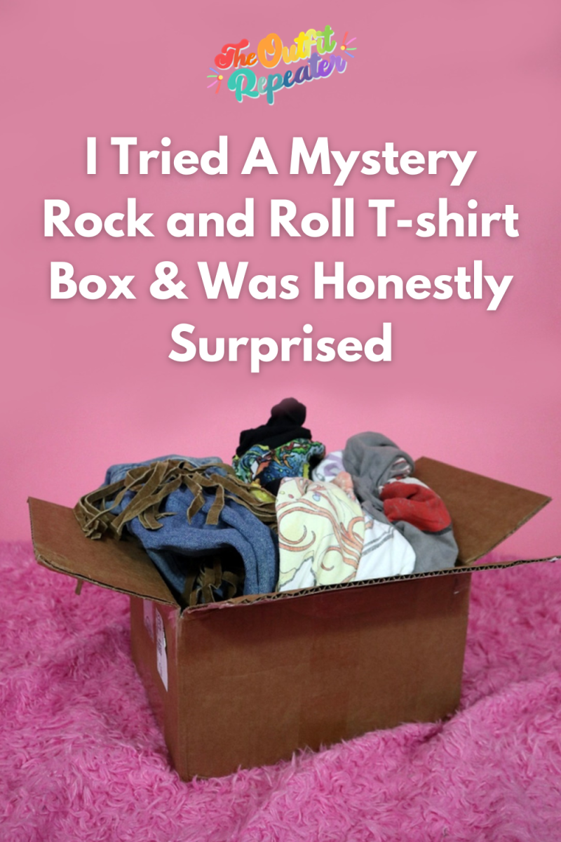 thrift vintage fashion mystery t-shirt box review