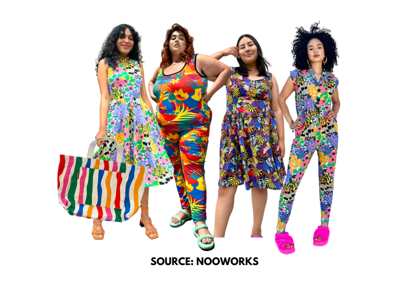 Where To Find Size-Inclusive Slow Fashion (That Isn't Boring!) | theoutfitrepeater.com Size-Inclusive Slow Fashion brand nooworks sizes xs-5x