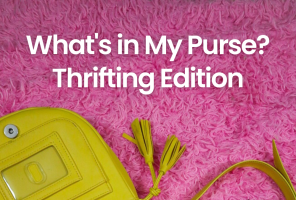 What’s In My Bag: Thrifting Edition