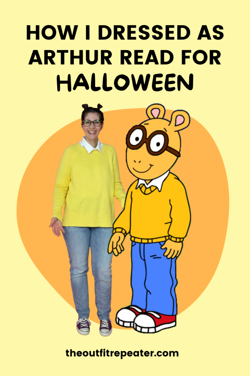 how i dressed as arthur read for halloween