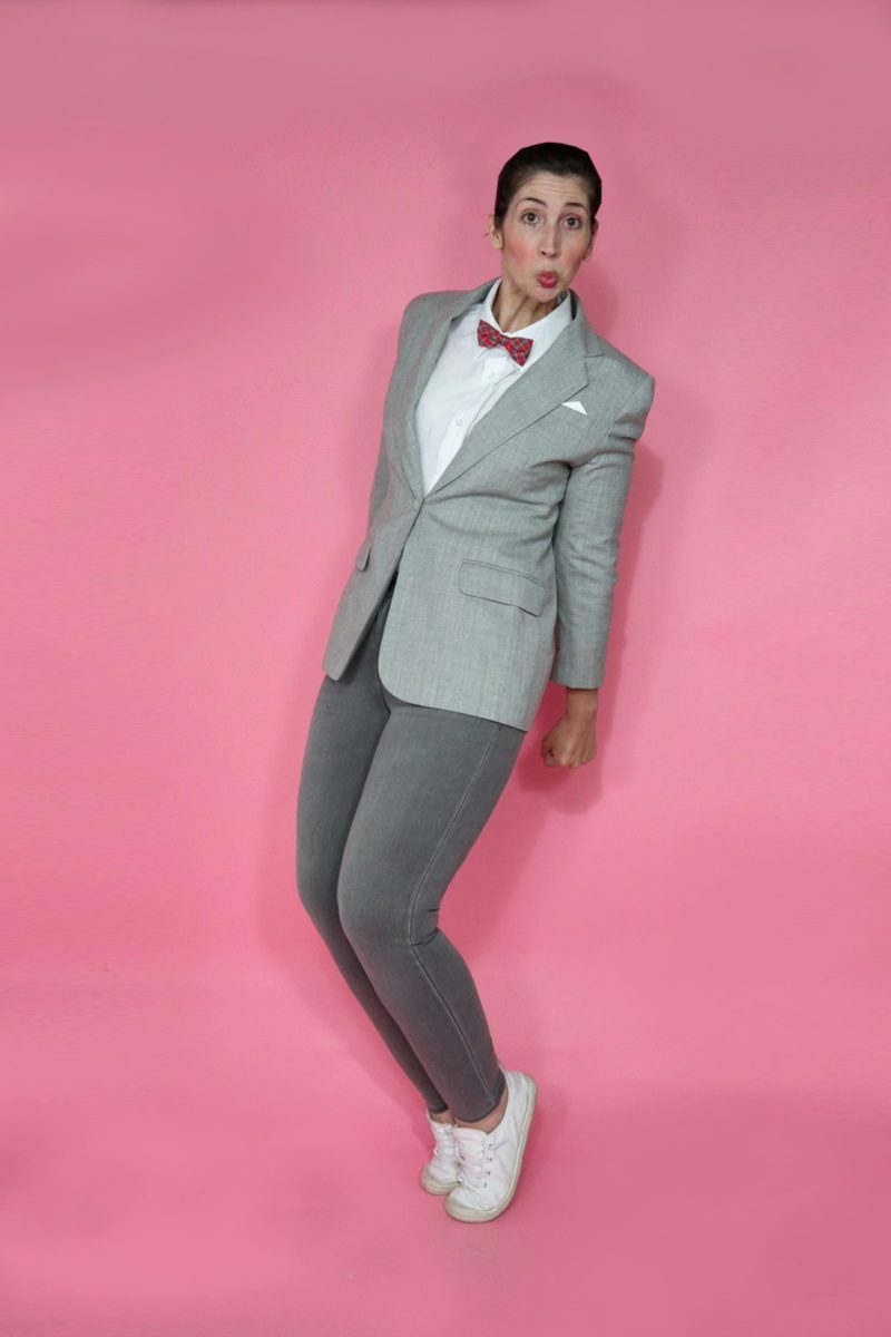 My Thrifted Pee-wee Herman Halloween Costume | theoutfitrepeater.com