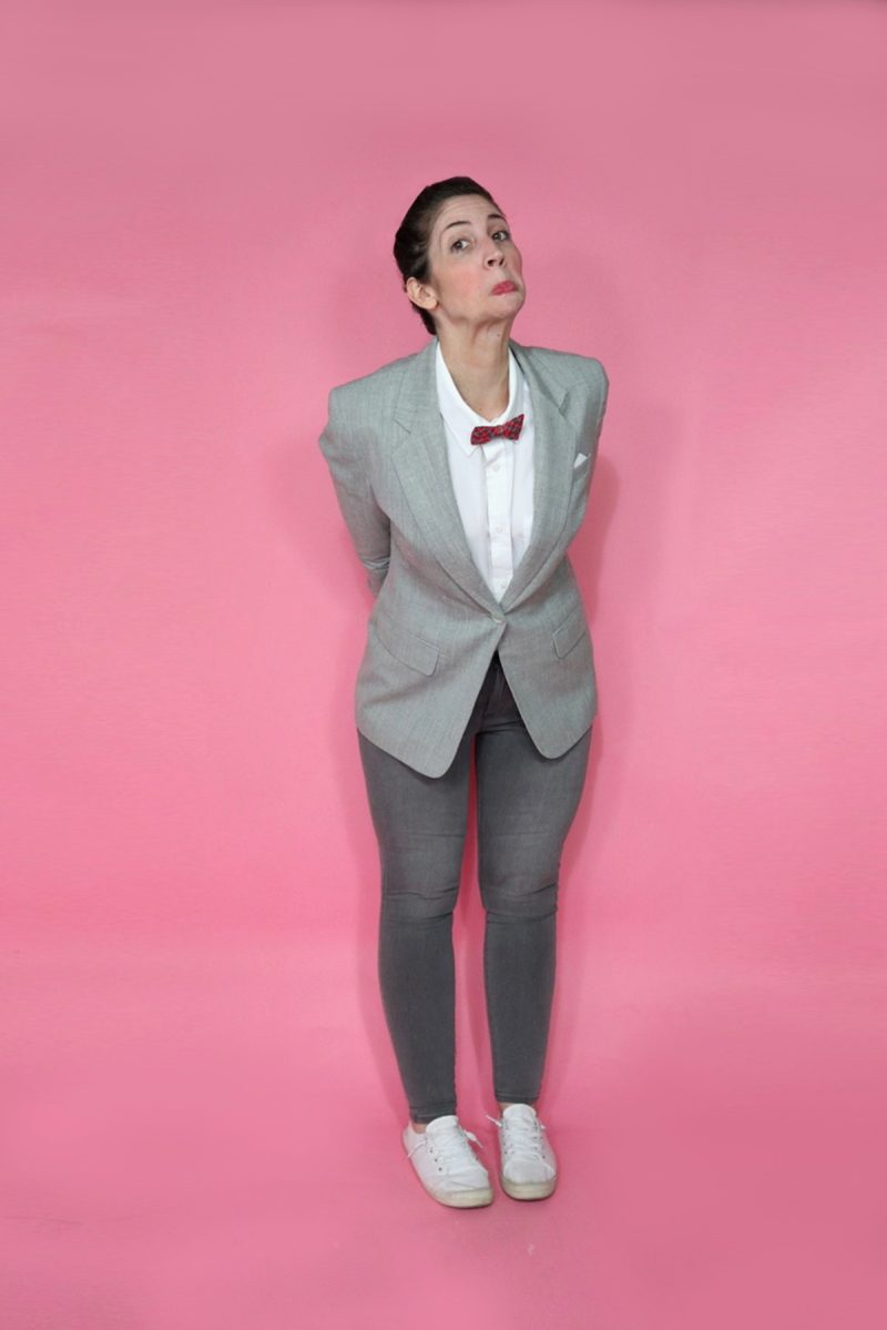 My Thrifted Pee-wee Herman Halloween Costume | theoutfitrepeater.com