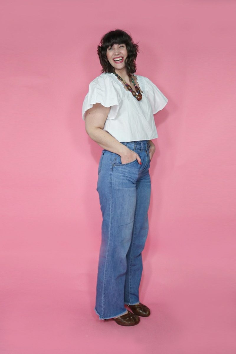 3 Ways To Wear Wide-Leg Jeans | theoutfitrepeater.com