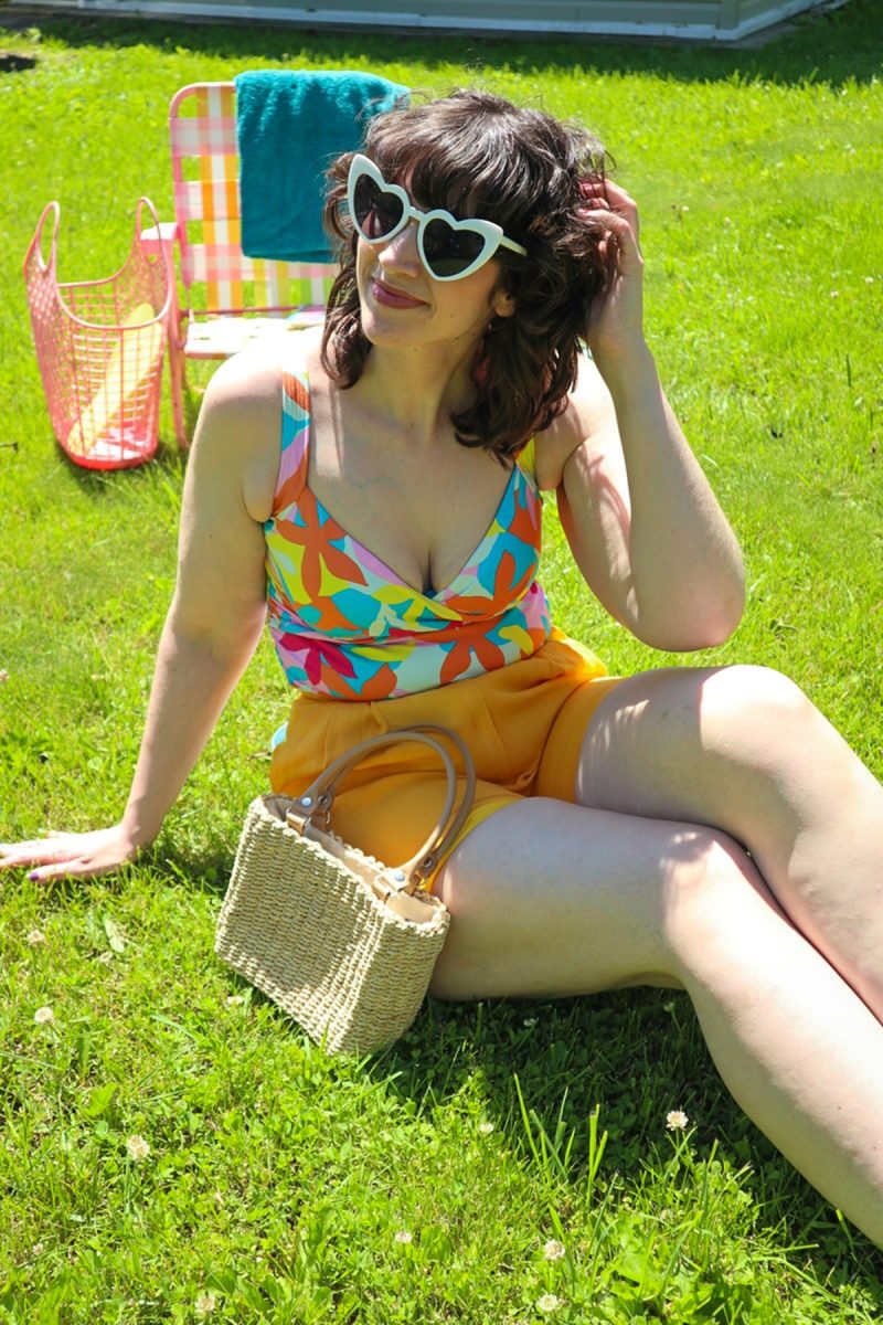 The Dream Thrifted Swimsuit I Scored for under $10 - And How I Styled It! | theoutfitrepeater.com
