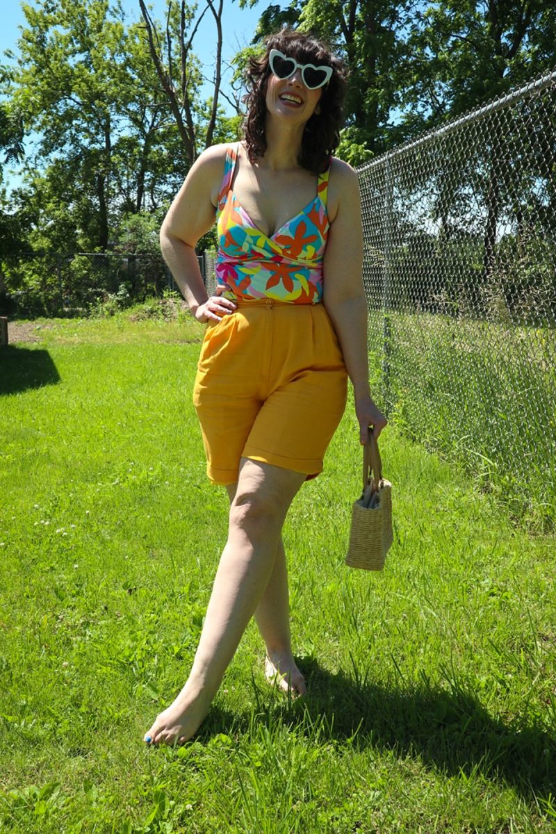 The Dream Thrifted Swimsuit I Scored for under $10 - And How I Styled It! | theoutfitrepeater.com