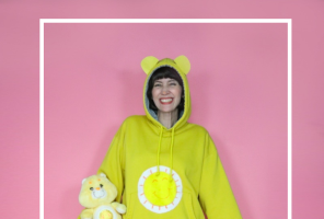 A Last-Minute Care Bear Halloween Costume