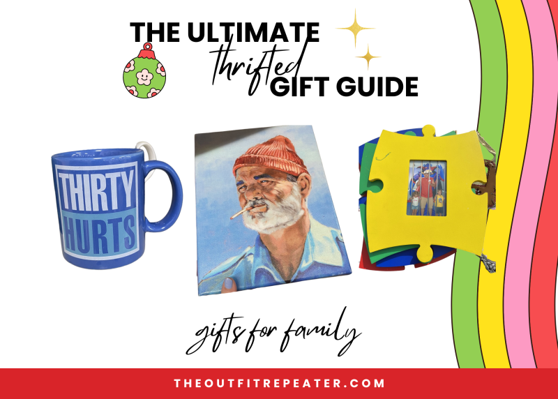 The Ultimate Thrifted Gift Guide | www.theoutfitrepeater.com