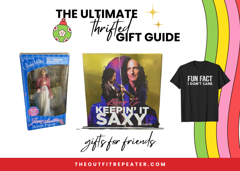 The Ultimate Thrifted Gift Guide | www.theoutfitrepeater.com