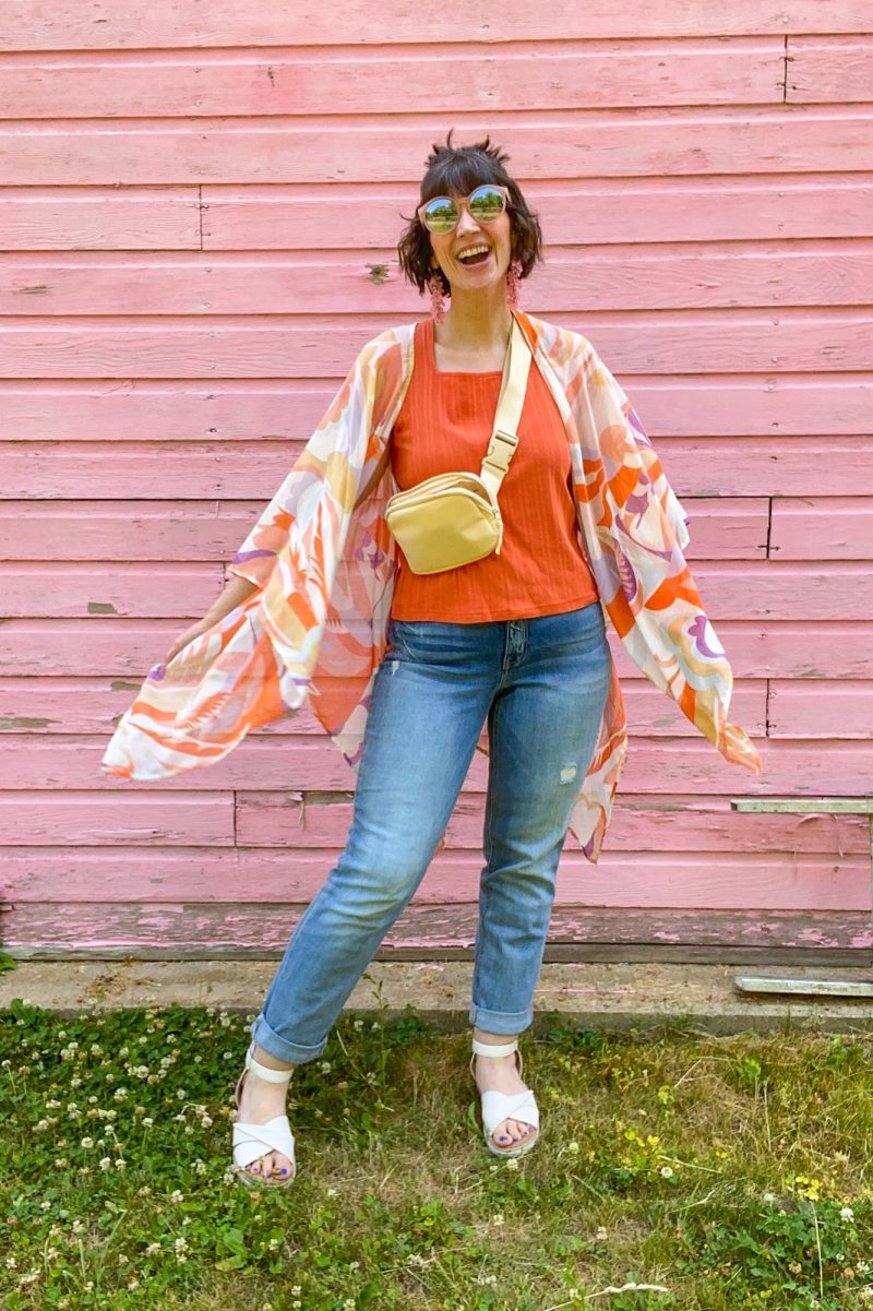 How to Wear a Kimono with Everything | theoutfitrepeater.com