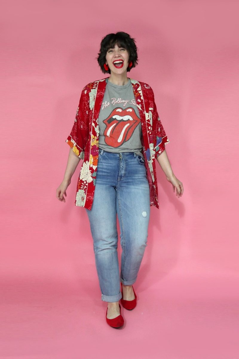 How to Wear a Kimono with Everything | theoutfitrepeater.com