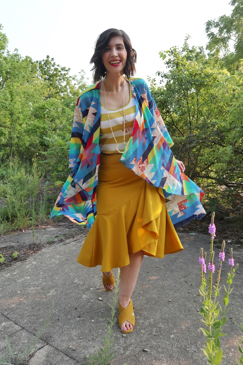 How to Wear a Kimono with Everything | theoutfitrepeater.com